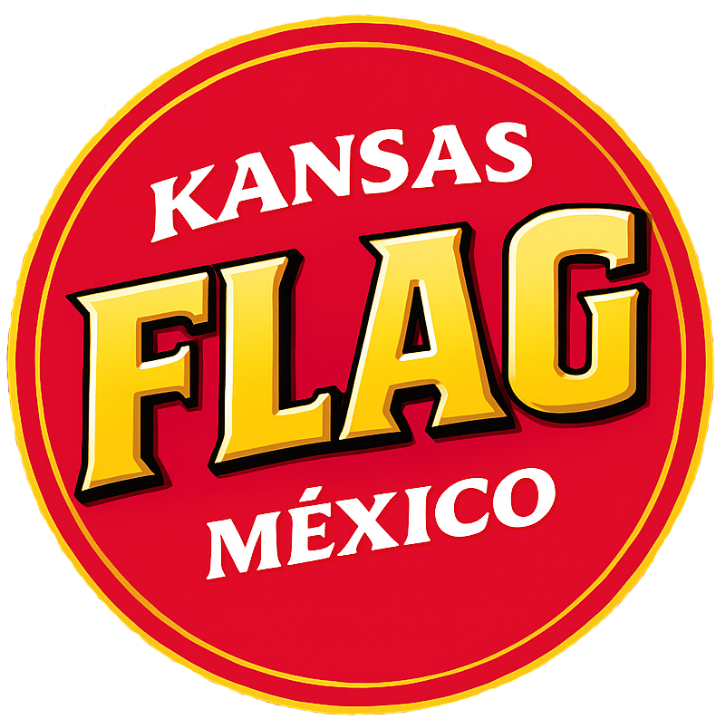 Kansas Flag México Logo Oficial